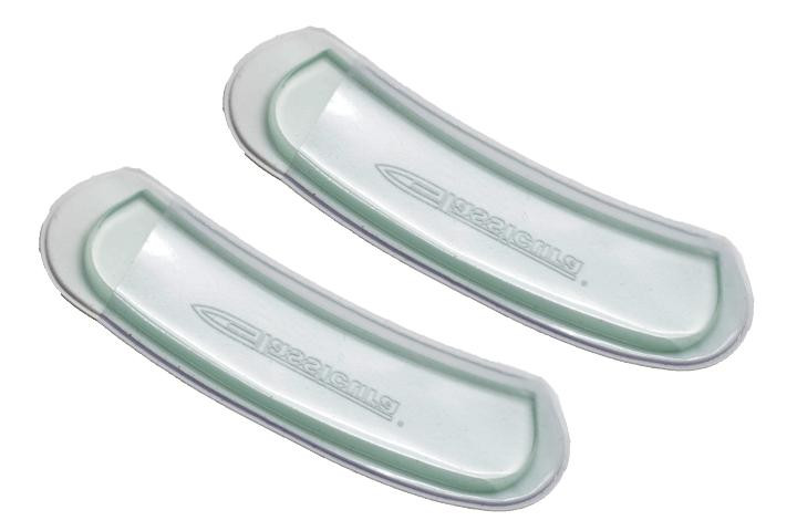 Glassicura neglefile af krystalglas med ergonomisk buet design5 