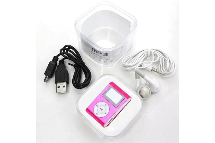 Lille og smart MP3-afspiller til micro-SD kort - perfekt til løbeturen, fitness og andet motion!3 