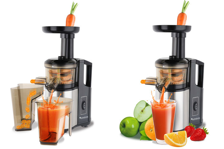 Slowjuicer fra Turbo Tronic, der skåner miljøet og laver vitaminrig juice 2 