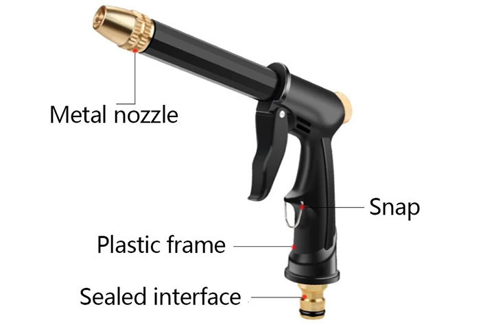 Oplev en revolutionerende rengøringsoplevelse med vores højtryks pistol!7 