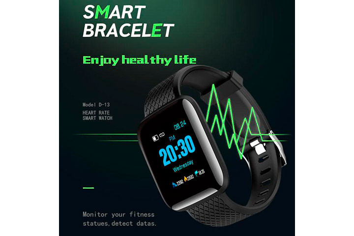 Sport Smartwatch 116 Plus – Vandtæt Fitness Tracker til Mænd & Kvinder2 