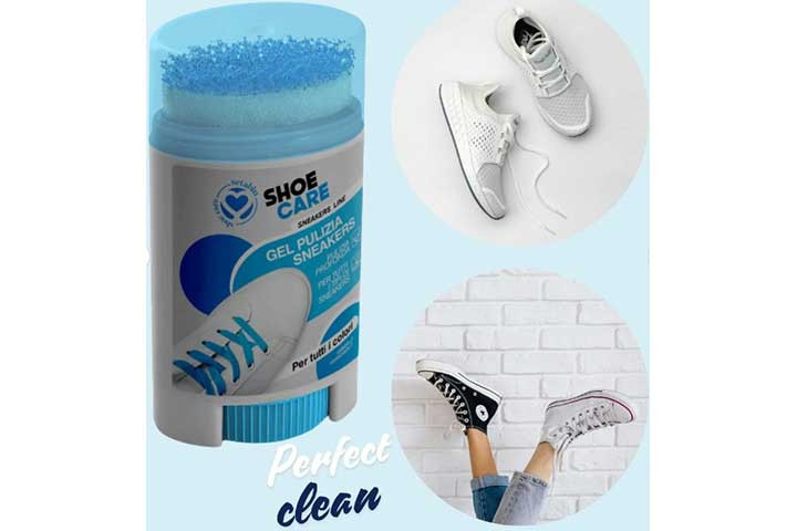 Hold dine sneakers som nye: Effektiv rengøringsgel til sneakers!3 
