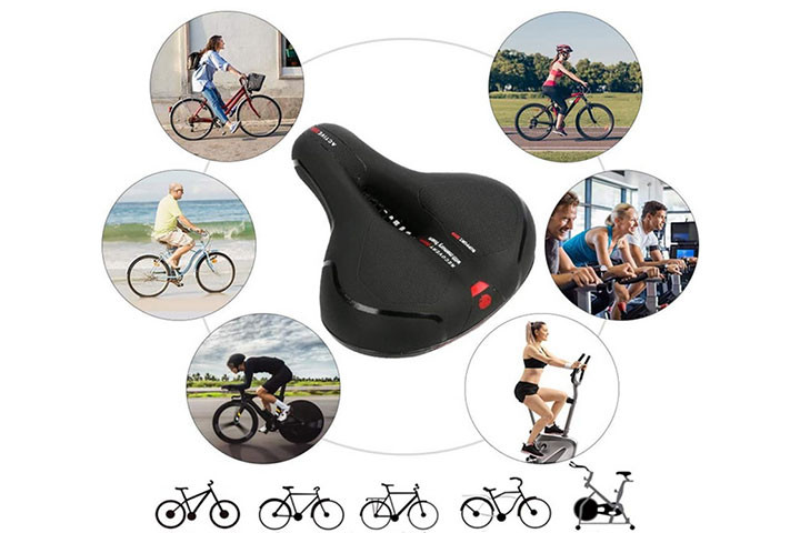 Sportscykelsadel med Ultra-Komfort – Perfekt til lange ture!6 