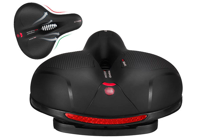 Sportscykelsadel med Ultra-Komfort – Perfekt til lange ture!7 