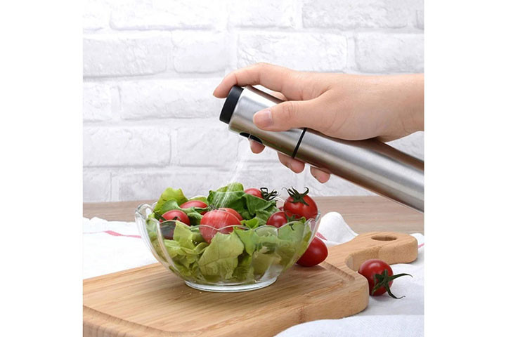 Sprayflaske i rustfrit stål, der gør madlavning og grill endnu sjovere4 