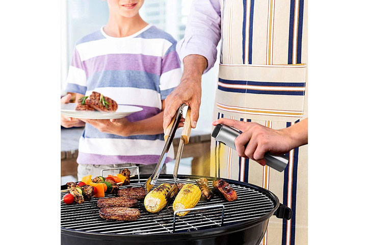 Sprayflaske i rustfrit stål, der gør madlavning og grill endnu sjovere2 