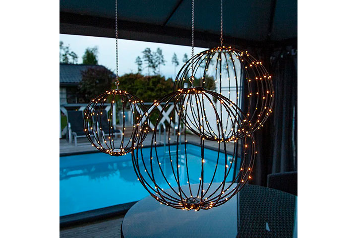 Stor Lyskugle med 400 LED6 