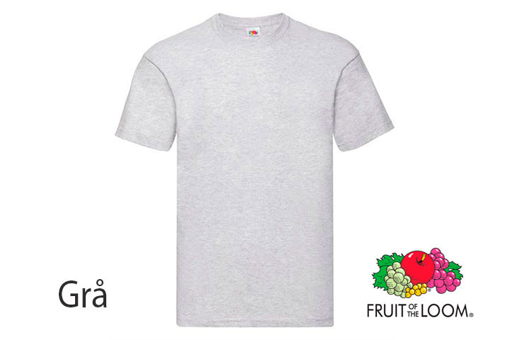 Klassisk Komfort i 5-Pak – Fruit of the Loom T-shirts til Hverdag og Promotion! 6 