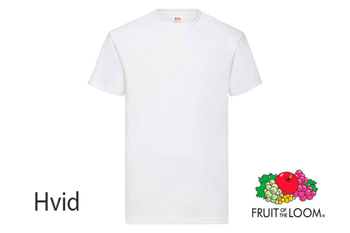 Klassisk Komfort i 5-Pak – Fruit of the Loom T-shirts til Hverdag og Promotion! 2 
