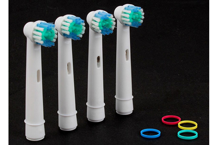 8 stk. tandbørstehoveder der er kompatible med langt de fleste el-tandbørster på markedet1 