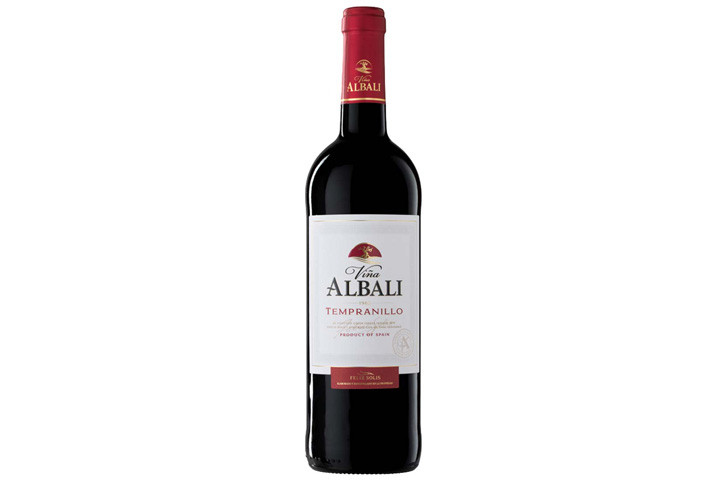 12 flasker spansk prisvindende rødvin - Viña Albali, Tempranillo rødvine4 
