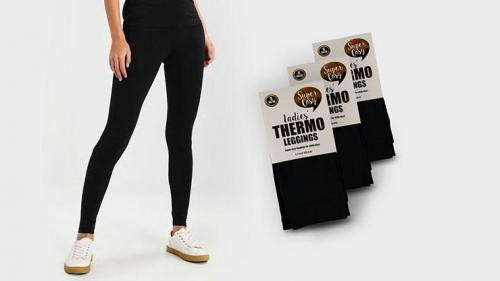 3 eller 6 par sorte thermo leggins i super blød og lækker kvalitet1 