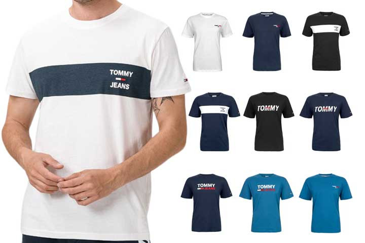 Sidste chance: Shop en af de lækre Tommy Hilfiger t-shirts (restparti, kun få til salg)1 