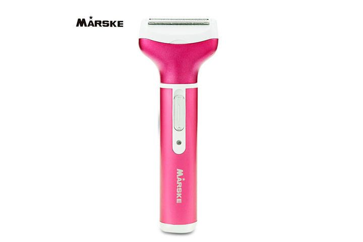 Oplev en alt-i-én hårfjerningsløsning med denne 4-i-1 genopladelige epilator og trimmer, 5 