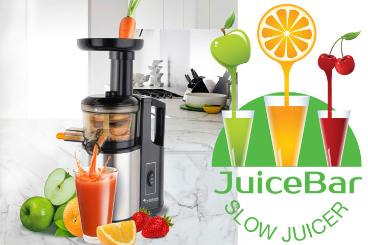 Slowjuicer fra Turbo Tronic, der skåner miljøet og laver vitaminrig juice 1 