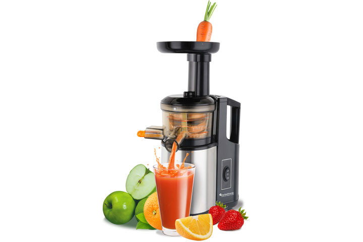 Slowjuicer fra Turbo Tronic, der skåner miljøet og laver vitaminrig juice 4 