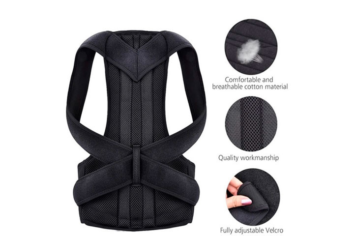 Kropspositur Vest, designet til at give dig en ergonomisk og sund kropsholdning!4 