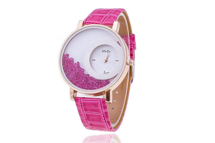 Lækkert Dazzler Crystal ur med Swarovski elementer fra mærket Romatco2 