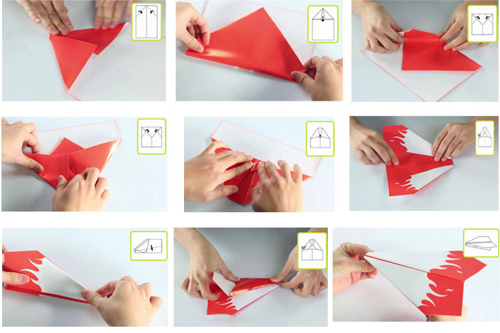 DIY Papirflyver med motor, som der er mange timers sjov og underholdning i5 