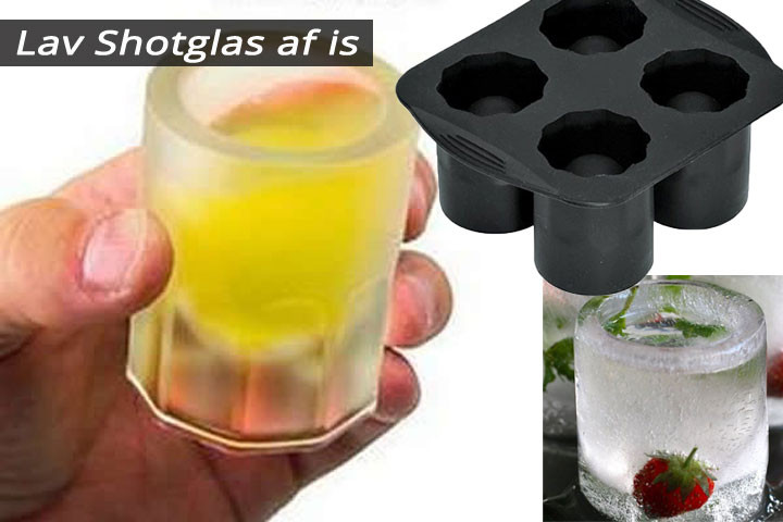 Lav dine helt egne shotglas ud af vand med disse sjove forme1 