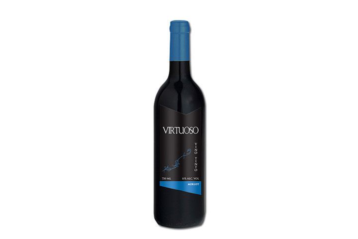 Virtuoso vin miks med 5 forskellige slags rød- og hvidvin. Du får 12 flasker i alt. 3 