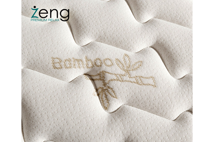 Bamboo Premium luksus madras med sommer og vinter side for optimal komfort5 