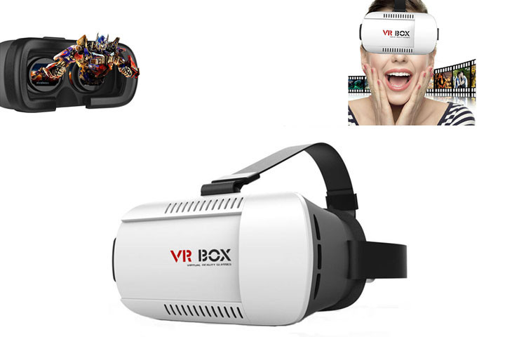 Virtual Reality Headset fra VR Box, der er kompatibel med både iOS og Android2 