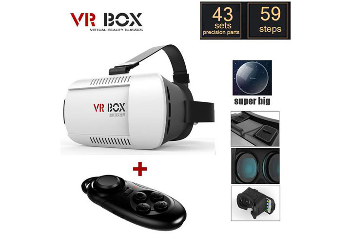 Virtual Reality Headset fra VR Box, der er kompatibel med både iOS og Android1 