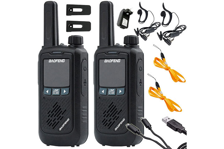 Hold Kontakten Overalt med Walkie Talkie Radiotelefon Sæt (2 stk.)1 