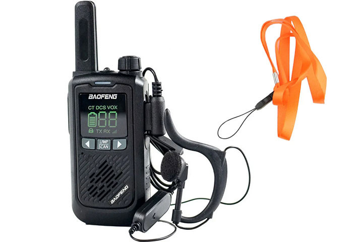 Hold Kontakten Overalt med Walkie Talkie Radiotelefon Sæt (2 stk.)4 