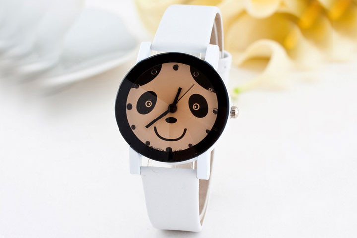 Panda ur, som fås i 5 forskellige farver 1 