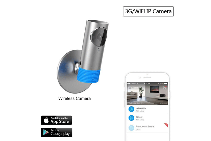 Hold øje med dit hjem med et praktisk smart WiFi-overvågningskamera 6 