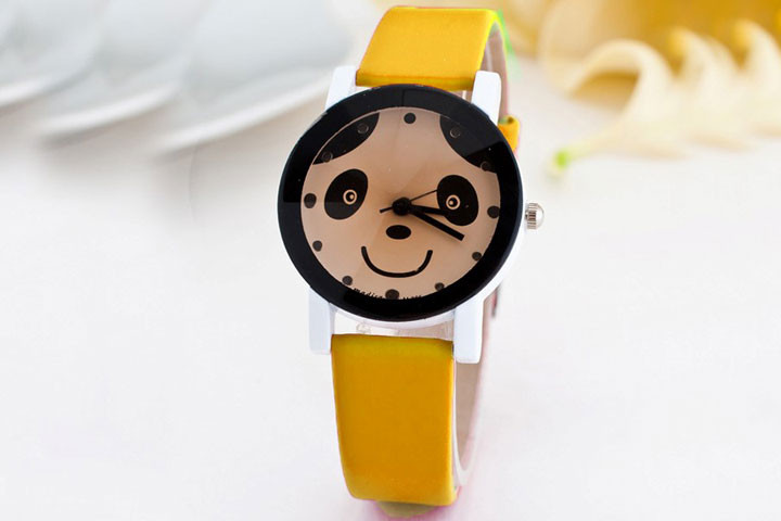 Panda ur, som fås i 5 forskellige farver 5 