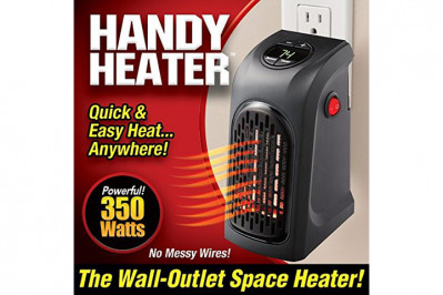 Elektrisk handy heater med effekt på 350 watt 
