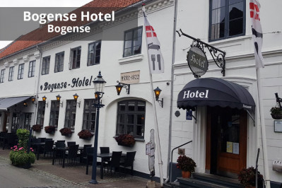 1 overnatning for 2 på Bogense Hotel med lækker 3 retters middag inkl. vinmenu 