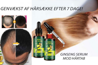 Ginseng serum mod hårtab