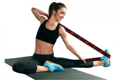 Yogabånd til muskel strækning, gymnastik og yoga