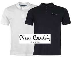 Pierre Cardin polo shirts banner