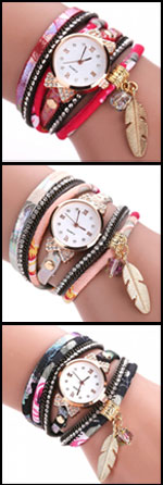 Grace Feather Wrap Watch banner