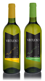 Spansk hvidvin Chardonnay Sauvignon Blanc Virtuoso banner