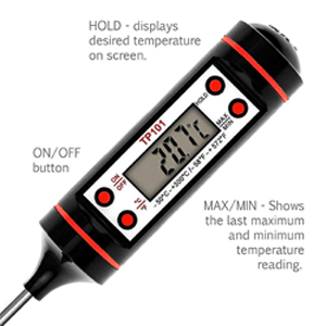 Elektronisk stegetermometer banner